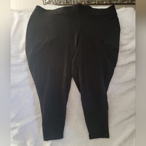 Disney Black Cotton Leggings